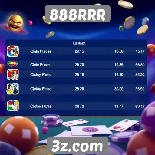 Tendências de jogos populares no 888RRR